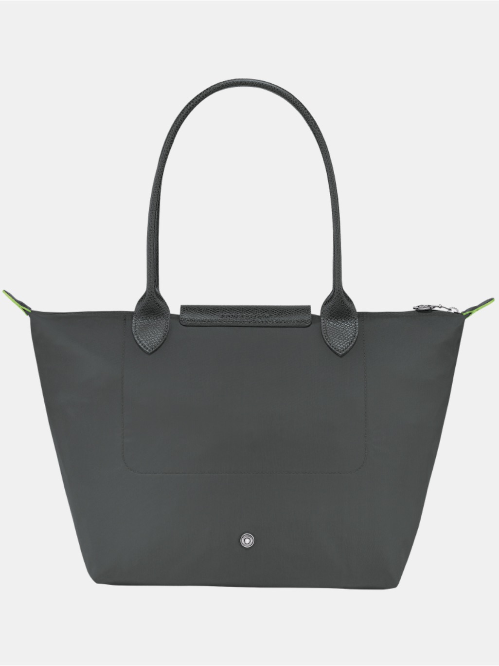 Nwt Longchamp Le Pliage Green Line Large Nylon Tote Bag In Graphite — image 2 of 8